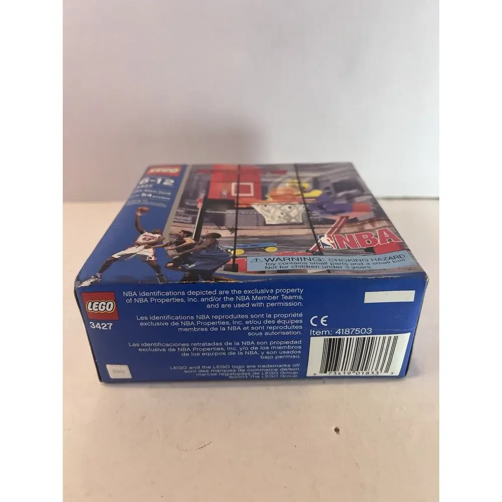 LEGO Sports NBA Slam Dunk - 3427 Sealed New in Box Retired Basketball Set Rare